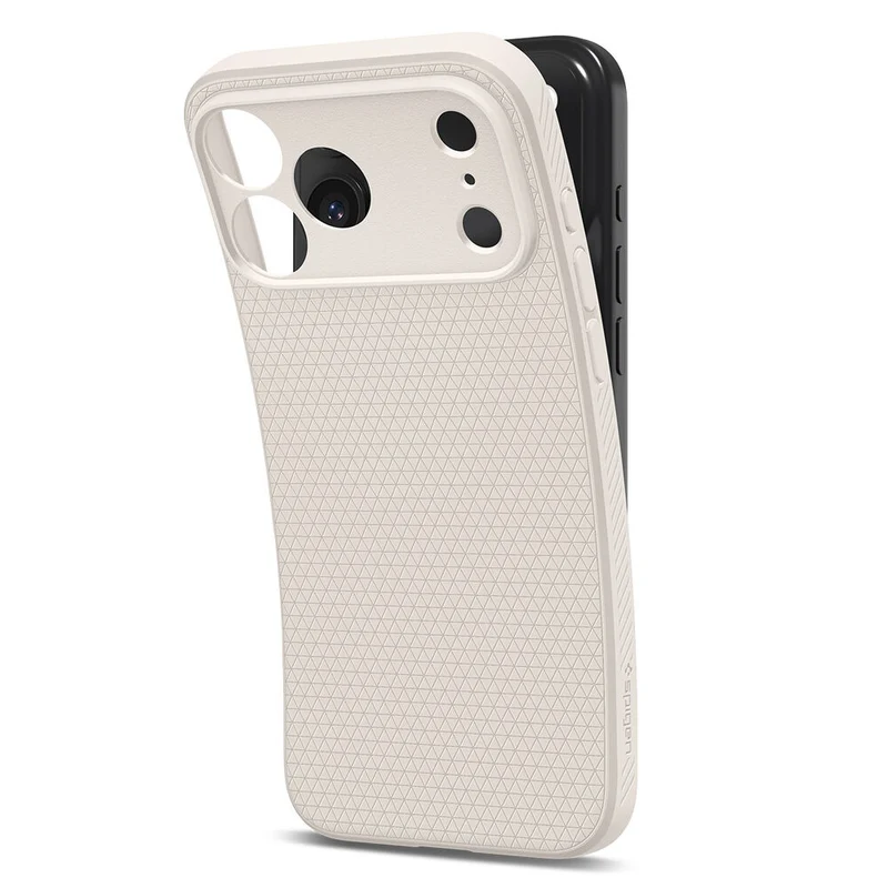 SPIGEN Liquid Air Case for iPhone 18 Pro/17 Pro (Natural Titanium)