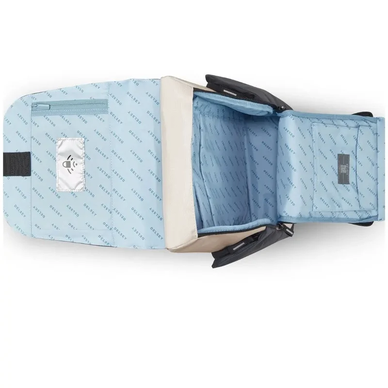 Delsey Securflap 15.6" Laptop Backpack Sand