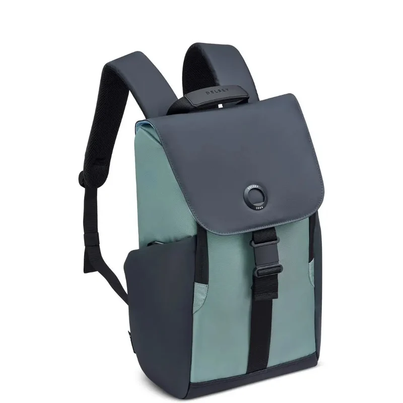 Delsey Securflap 15.6" Laptop Backpack Sage Green