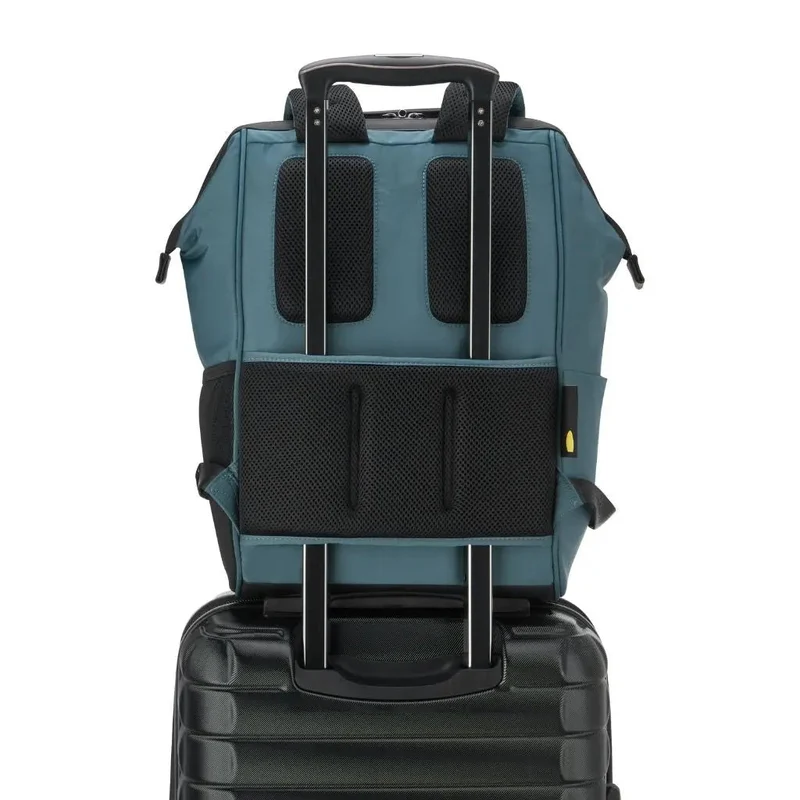 Delsey Shadow 5.0 Soft Laptop Backpack 14" - Green