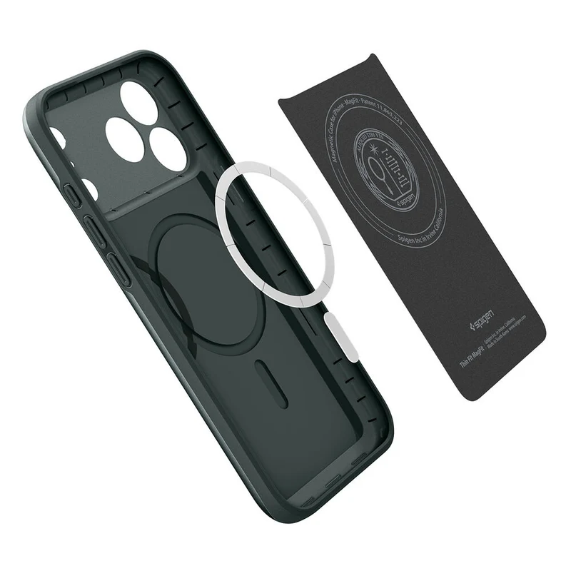 SPIGEN Thin Fit MagSafe Case for iPhone 18 Pro Max/17 Pro Max (Abyss Green)