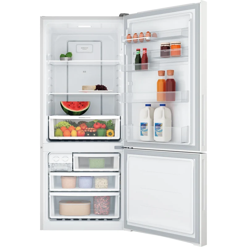 Westinghouse WBE4302WE-X 425L Bottom Mount Fridge (White)