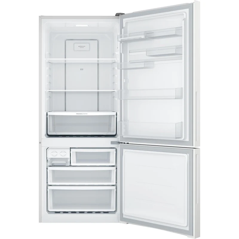 Westinghouse WBE4302WE-X 425L Bottom Mount Fridge (White)