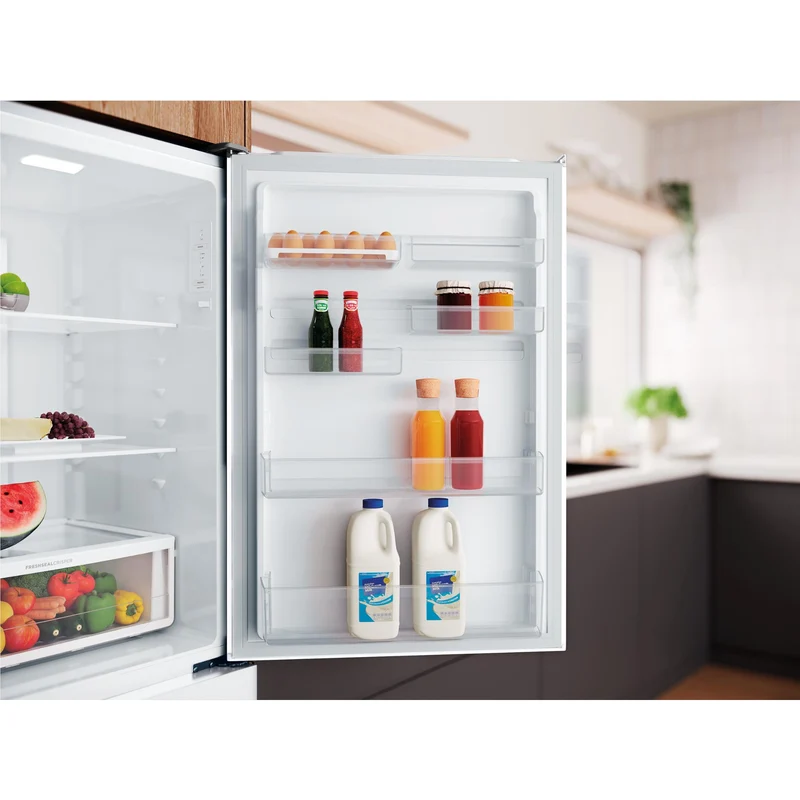 Westinghouse WBE4302WE-X 425L Bottom Mount Fridge (White)