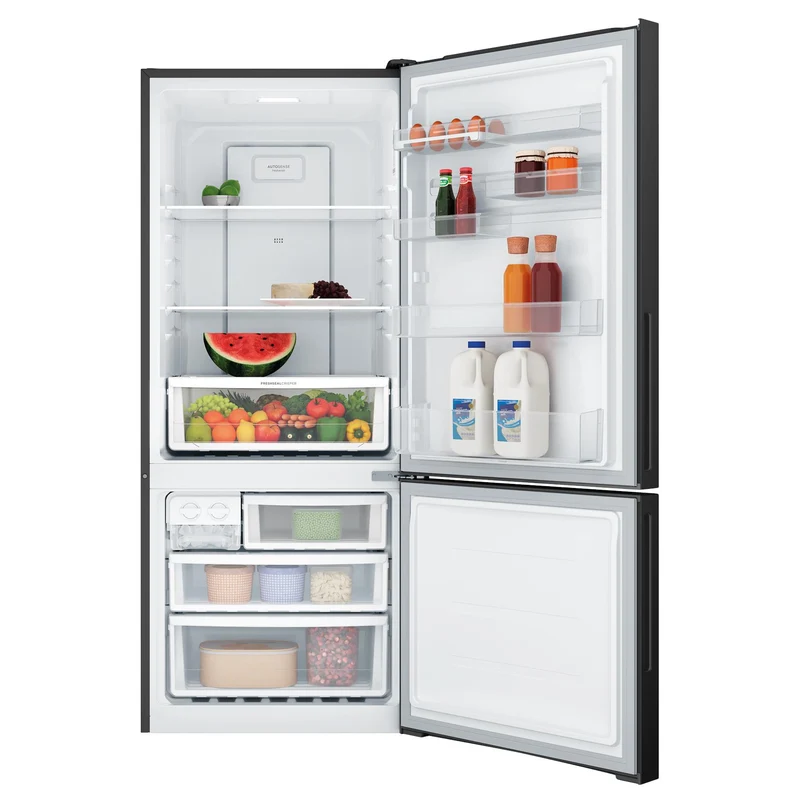 Westinghouse WBE4302BE-X 425L Bottom Mount Fridge (Black)