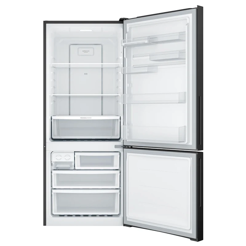 Westinghouse WBE4302BE-X 425L Bottom Mount Fridge (Black)