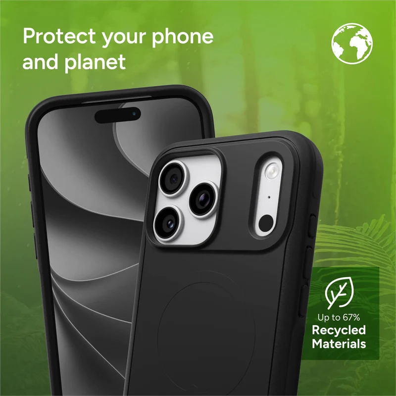 ZAGG Sedona Snap KickStand Case for iPhone 18 Pro Max/17 Pro Max (Black)