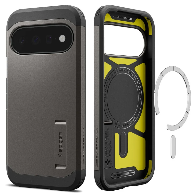 Spigen Google Pixel 11 Tough Armor (MagFit) Case (Gunmetal)