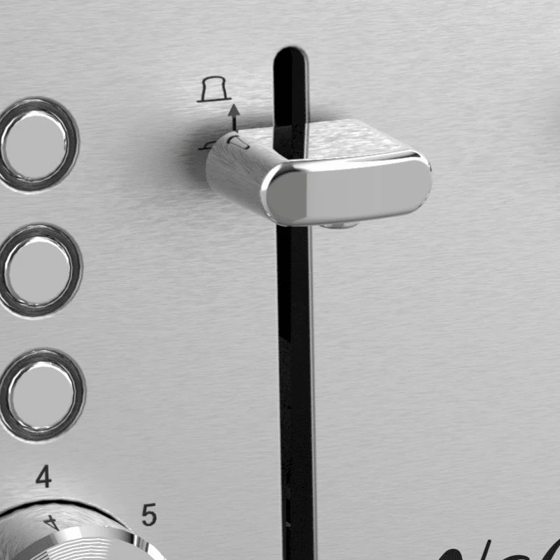 Nero Classic Stainless Steel Style Toaster 4 Slice