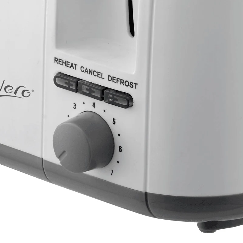 Nero Classic White Toaster 4 Slice Bread Sandwich