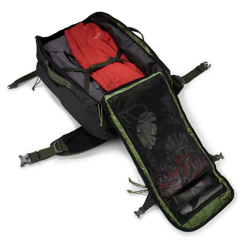 Kelty Redwing Traveler 50 Travel Outdoor Backpack Bag in Black
