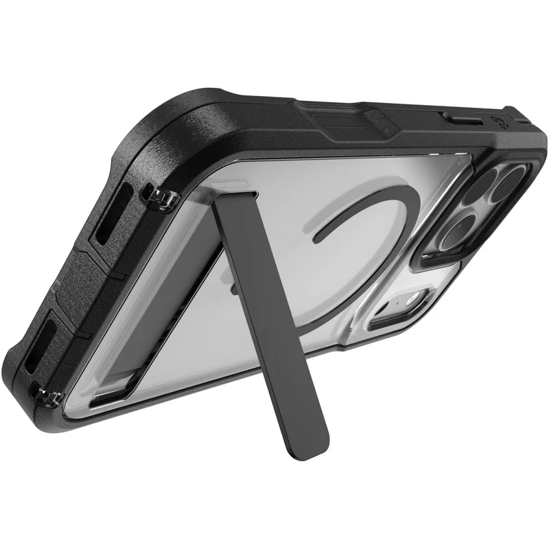 ZAGG Rainier Snap KickStand Case for iPhone 18 Pro Max/17 Pro Max (Black)