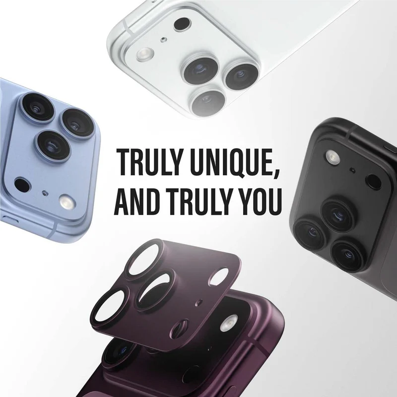 PanzerGlass Fender Camera Protector for iPhone 18 Pro Max (Dark Cherry)