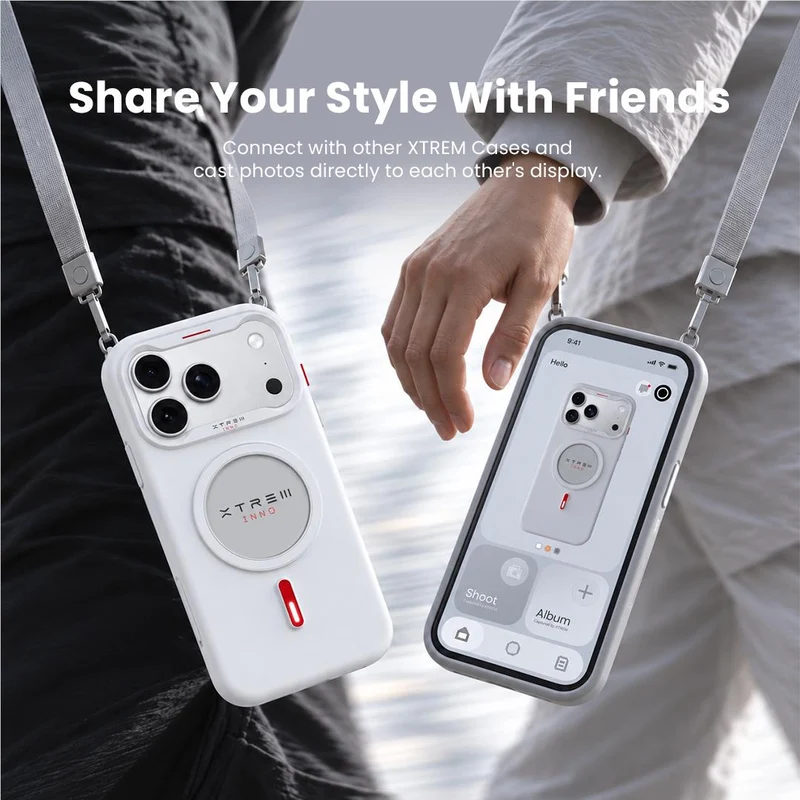 XTREM iPhone 18 Pro MagSafe Customisable Case (White)