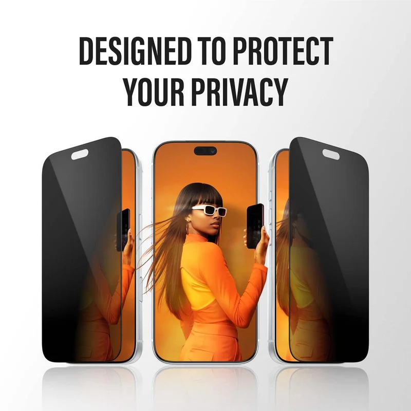 PanzerGlass 2-Way Privacy Screen Protector for iPhone 18 Pro with Ultra-Wide FASTFIT IN-A-BOX
