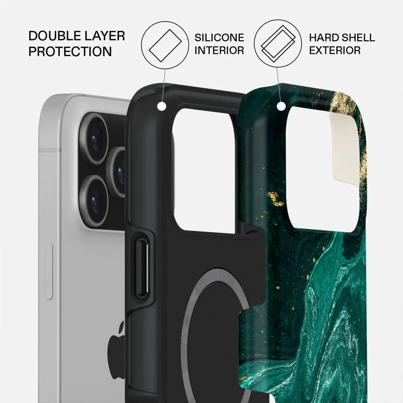 Burga MagSafe Case for iPhone 17 Pro Max (Emerald Pool)