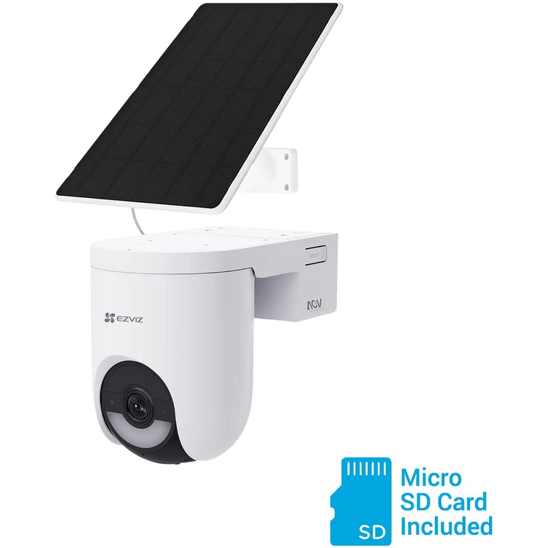 EZVIZHB8 LITE 3K Security Camera with Solar Panel