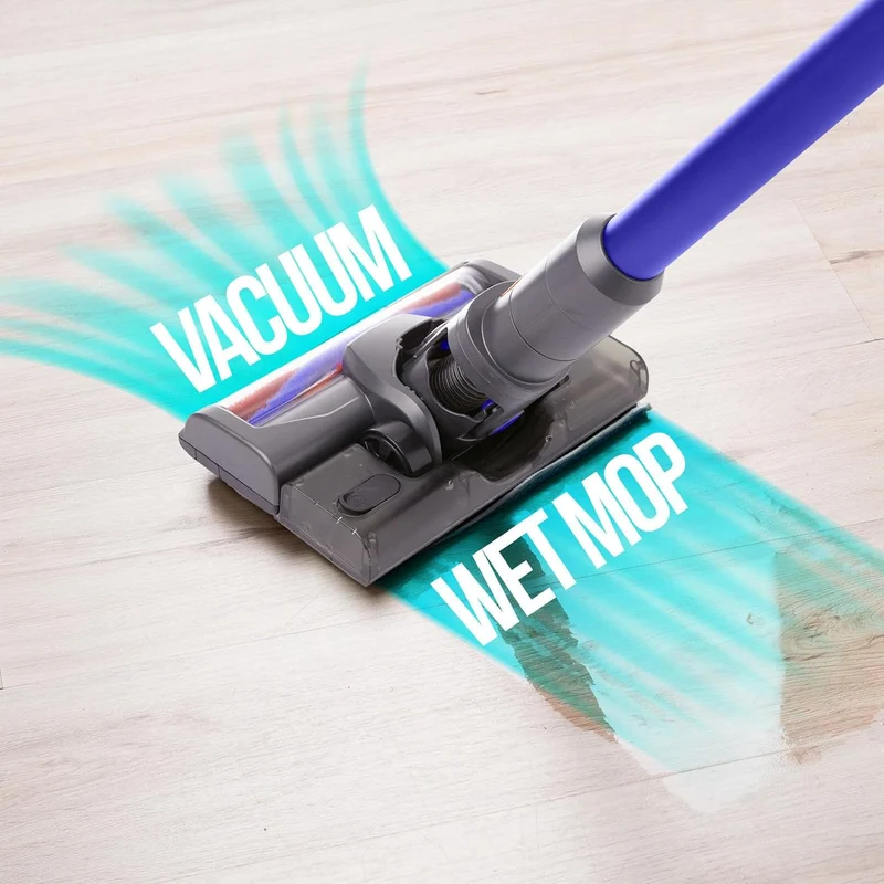 Mygenie H20 Pro Wet Mop 2-in-1 Cordless Stick Vacuum (Blue)
