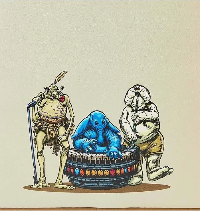 Loungefly Star Wars - 40th Anniversary Return of the Jedi Jabba's Palace Mini Backpack