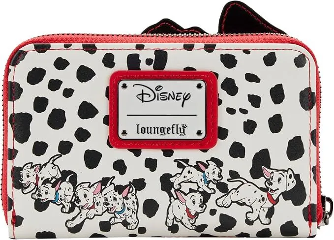 Loungefly Disney 101 Dalmatians - Cruella Scene Zip Around Wallet