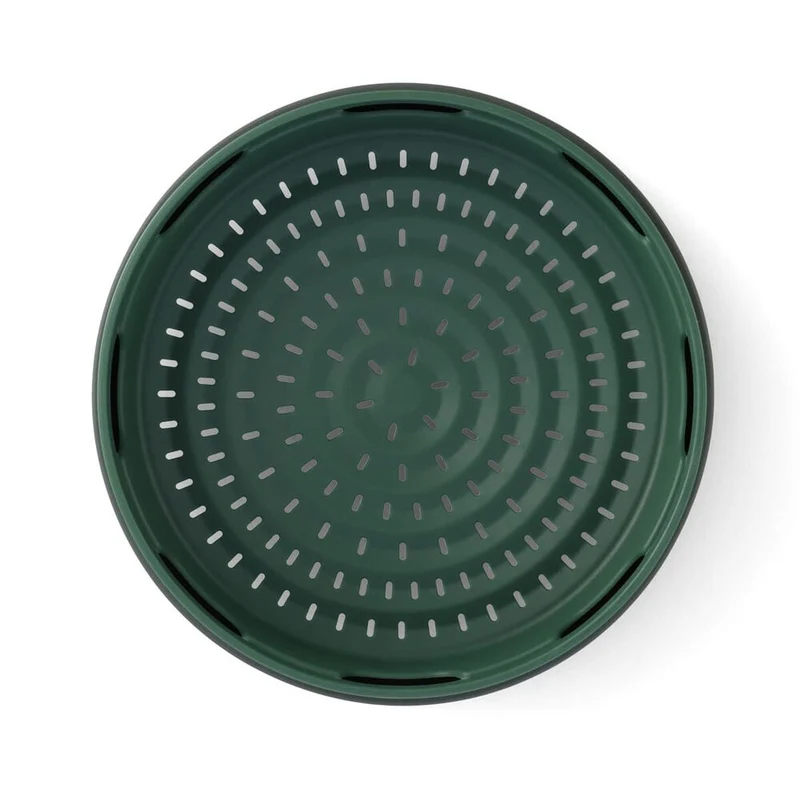 Greenpan 24cm Steamy Tray Round Home Dumpling/Food Cooking Steaming Pan Green