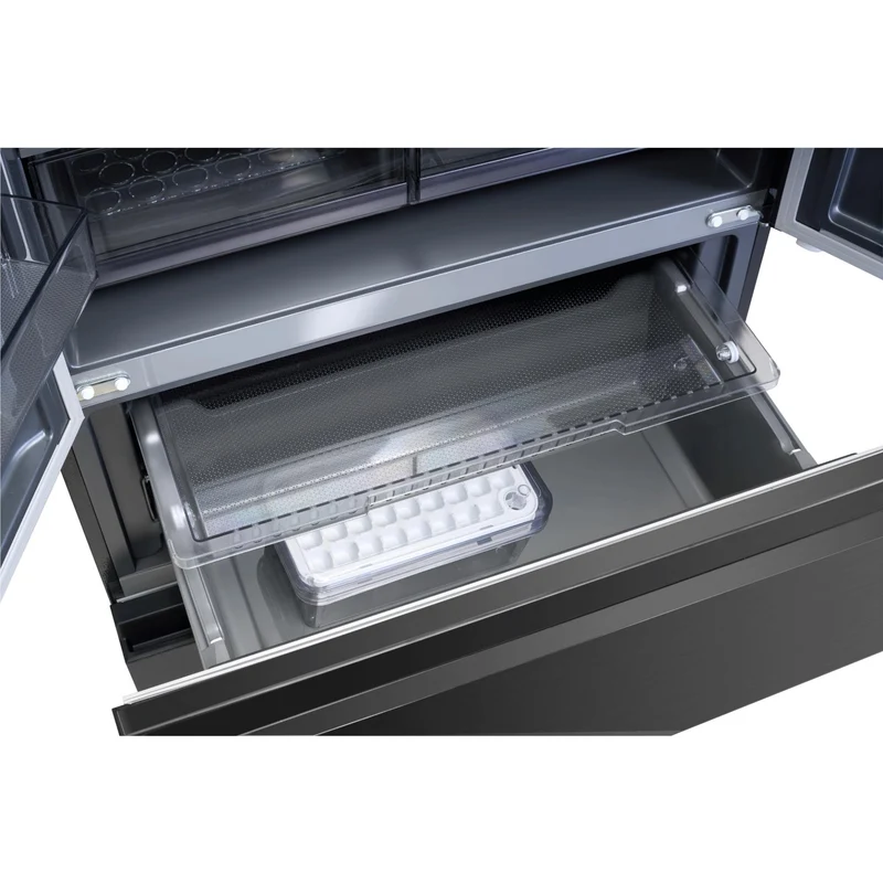 CHiQ CFD505NBSD 505L French Door Fridge (Black Steel)