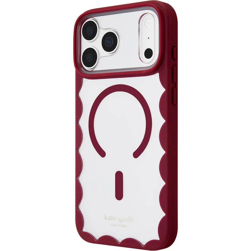 Kate Spade Magsafe Case for iPhone 18 Pro Max (Rhubarb Jam)