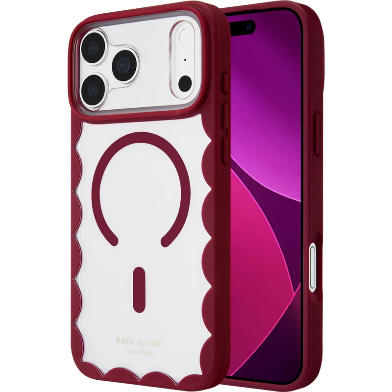 Kate Spade Magsafe Case for iPhone 18 Pro Max (Rhubarb Jam)
