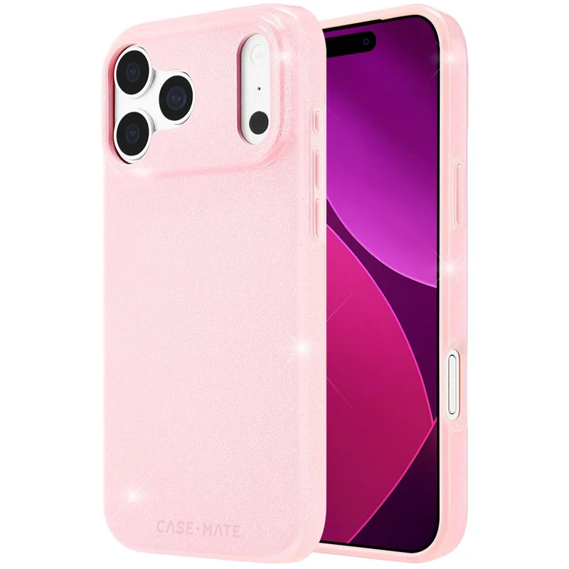 Case-Mate Twinkle MagSafe Case for iPhone 18 Pro Max (Ballet Pink)