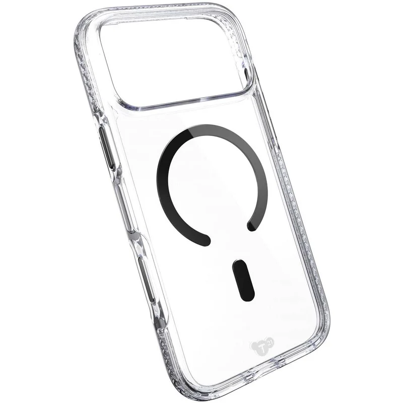Tech21 EvoCrystal MagSafe Case for iPhone 18 Pro Max (Clear/Black)