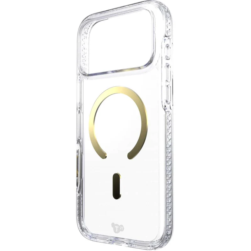 Tech21 EvoCrystal MagSafe Case for iPhone 18 Pro Max (Clear/Gold)