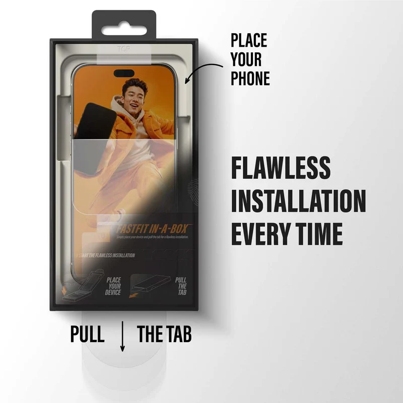 PanzerGlass Platinum Screen Protector for iPhone 18 Pro Max/17 Pro Max with FASTFIT IN-A-BOX