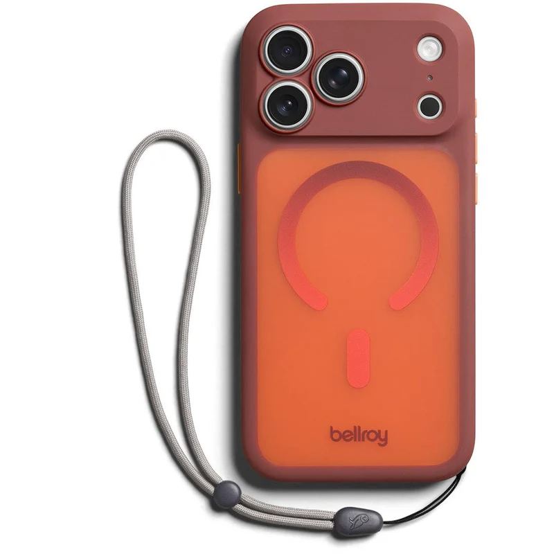 Bellroy Cinch Case for iPhone 18 Pro Max (Hotsauce)