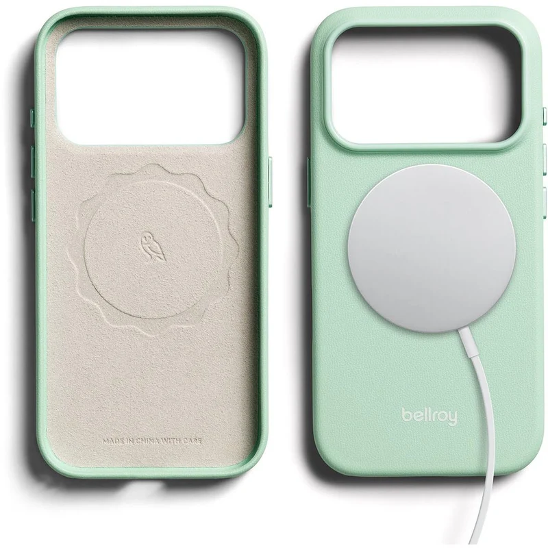 Bellroy Futuregrain Case for iPhone 18 Pro (Mint)