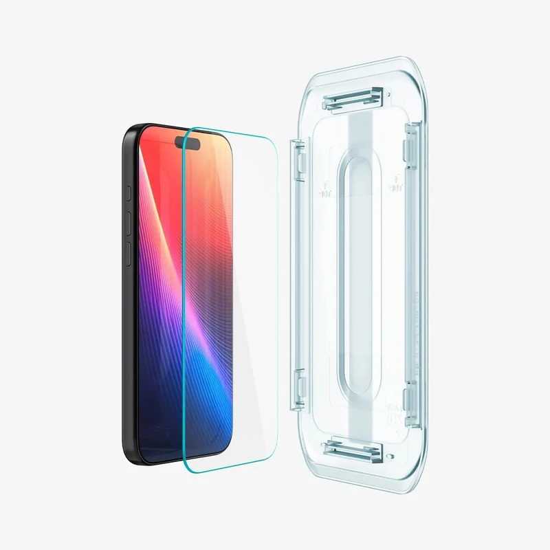 SPIGEN EZ Fit 2PCS Glass Screen Protector for iPhone 18 Pro Max/17 Pro Max/16 Pro Max (Clear)