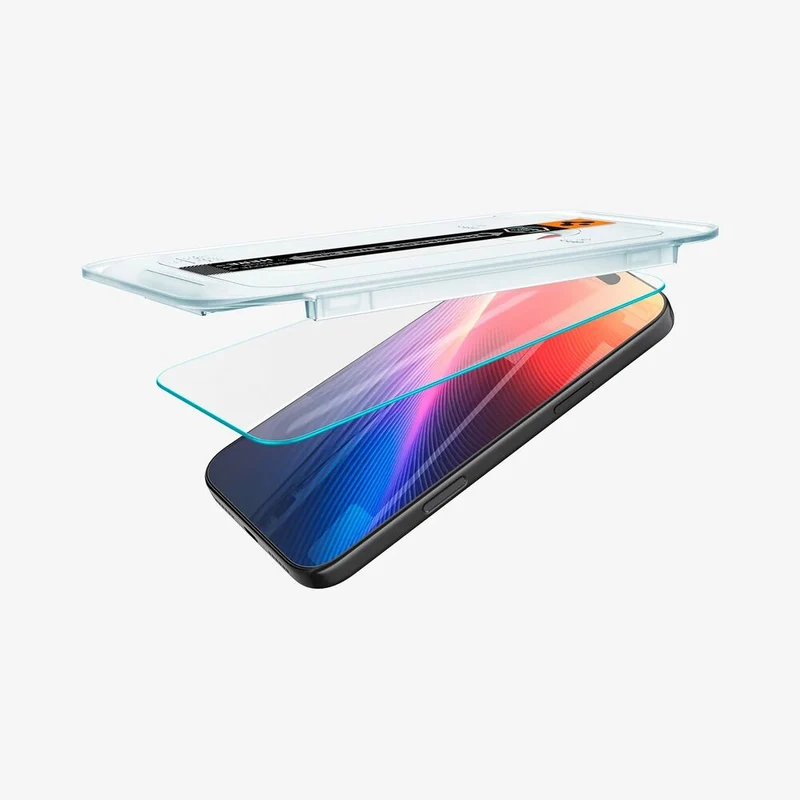 SPIGEN EZ Fit 2PCS Glass Screen Protector for iPhone 18 Pro Max/17 Pro Max/16 Pro Max (Clear)