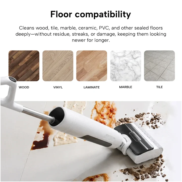 KRAPOF Cordless Hard Floor cleaner FX5 Black