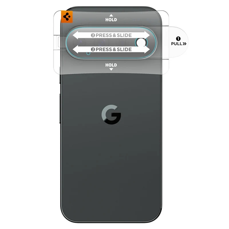 Spigen Google Pixel 11 EZ Fit Pro GLAS.tR Optik 2PCS Camera Lens Glass Protector (Clear)