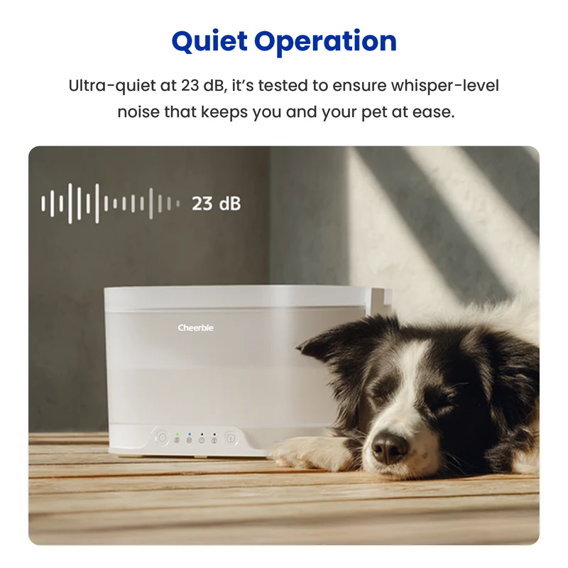 Cheerble D1 Pro 4L Wireless Smart Pet Water Fountain