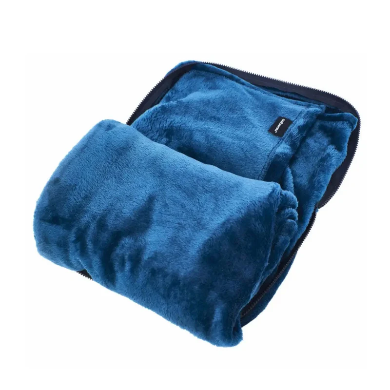 Cabeau Fold 'n Go 4-in-1 Travel Blanket & Pillow (Blue)