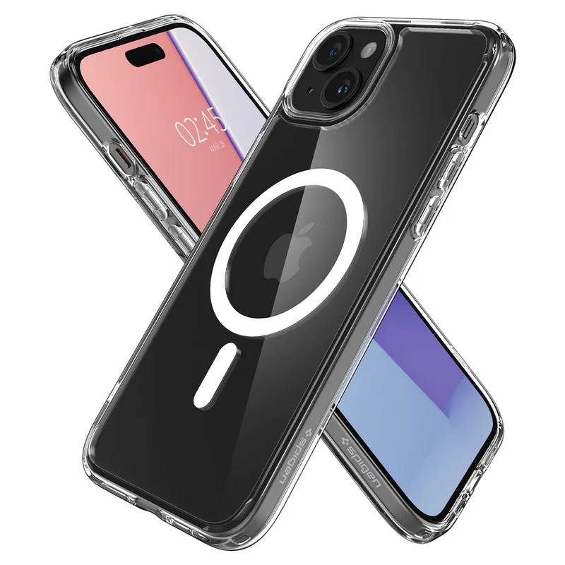 SPIGEN Ultra Hybrid MagSafe Case for iPhone 15 (White)