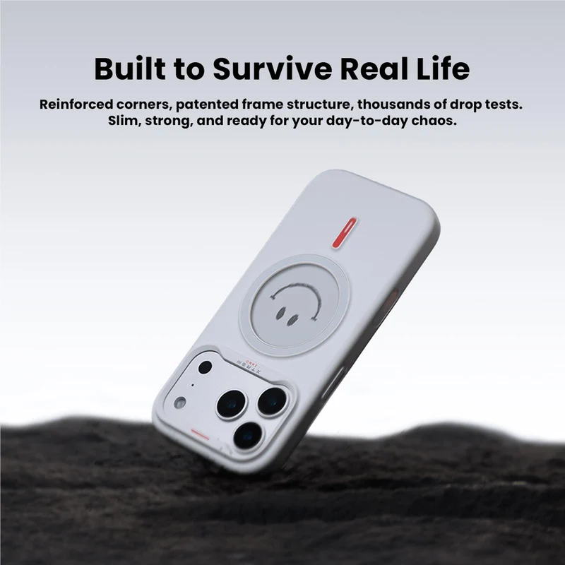 XTREM iPhone 17 Pro MagSafe Customisable Case (White)