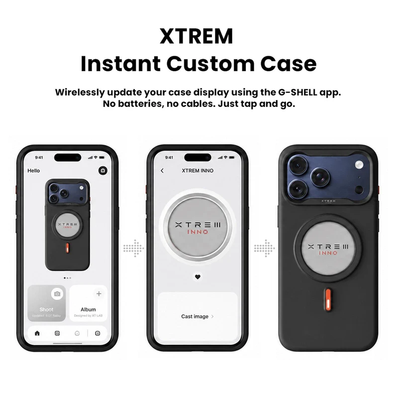 XTREM iPhone 17 Pro MagSafe Customisable Case (Black)
