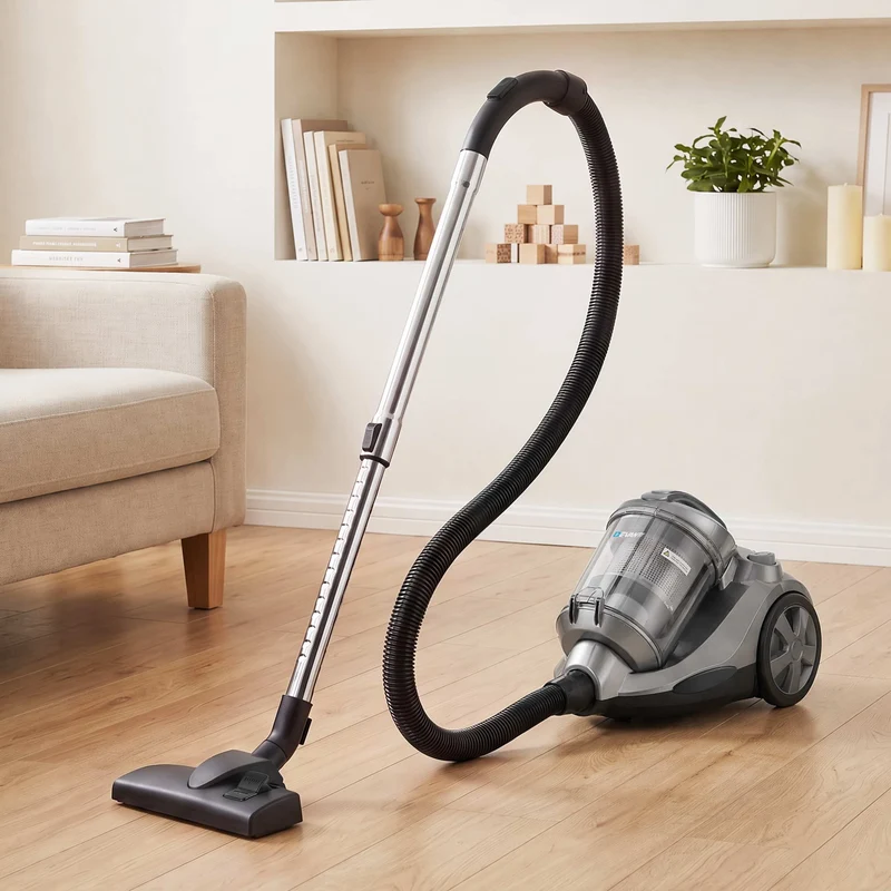 Devanti Vacuum Cleaner Bagless Canister 2000W 25kPa Powerful Suction 4L Grey