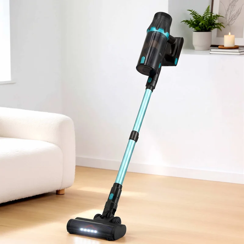 DEVANTI 30000Pa Cordless Stick Vacuum Cleaner 4-in-1 Handheld Vac Green