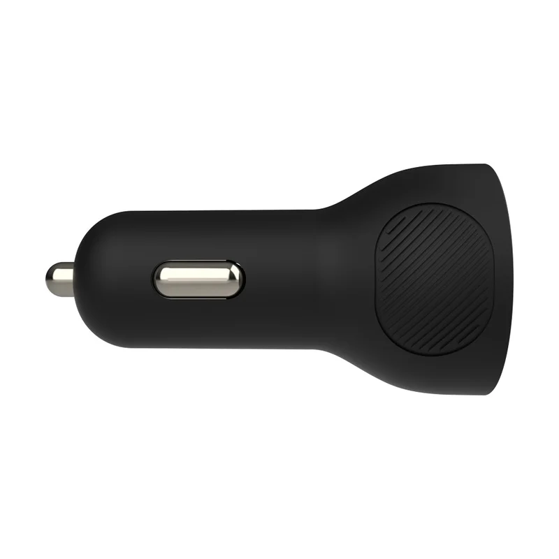 EFM 48W Dual Port Car Charger with Power Delivery and PPS (Black)