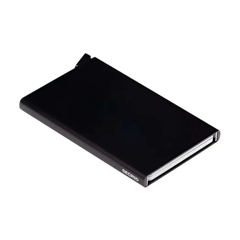 Secrid Cardprotector Compact RFID Aluminium Cards Wallet Black