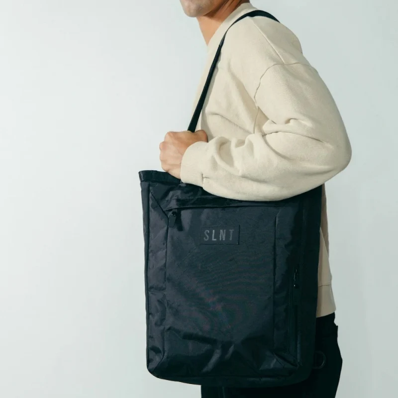 SLNT E3 Convertible Faraday Tote Bag (Black)