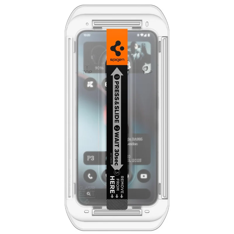 Spigen Nothing Nothing Phone (3) GLAS.tR EZ Fit 2PCS Glass Screen Protector - Clear