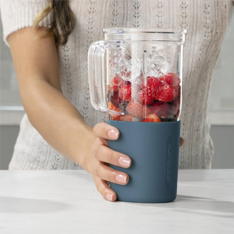 NutriBullet Turbo Personal Blender Ultimate Pack (Slate Blue)